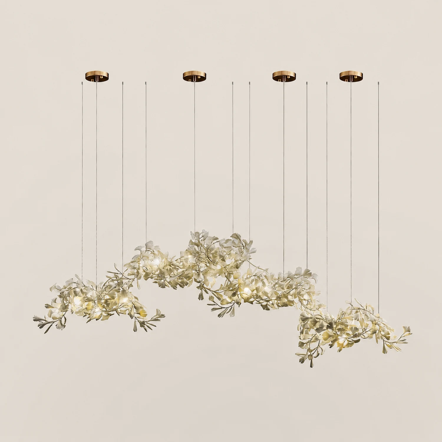 Gingko Chandelier C - Lumpaz