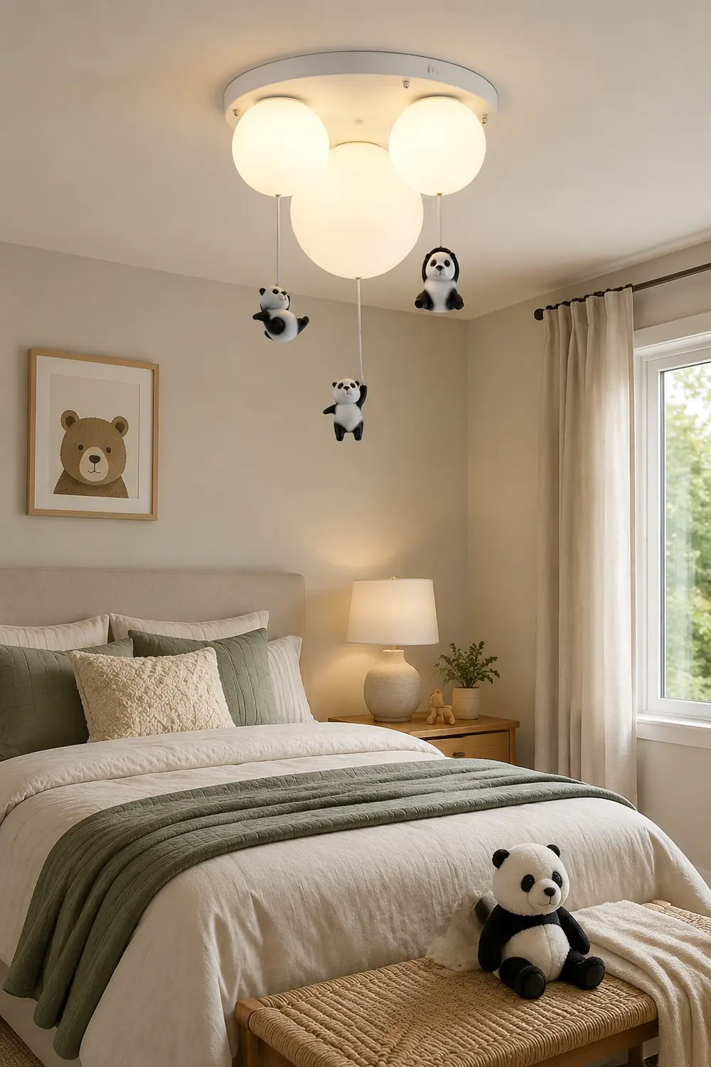 Panda Ceiling Lamp - Lumpaz