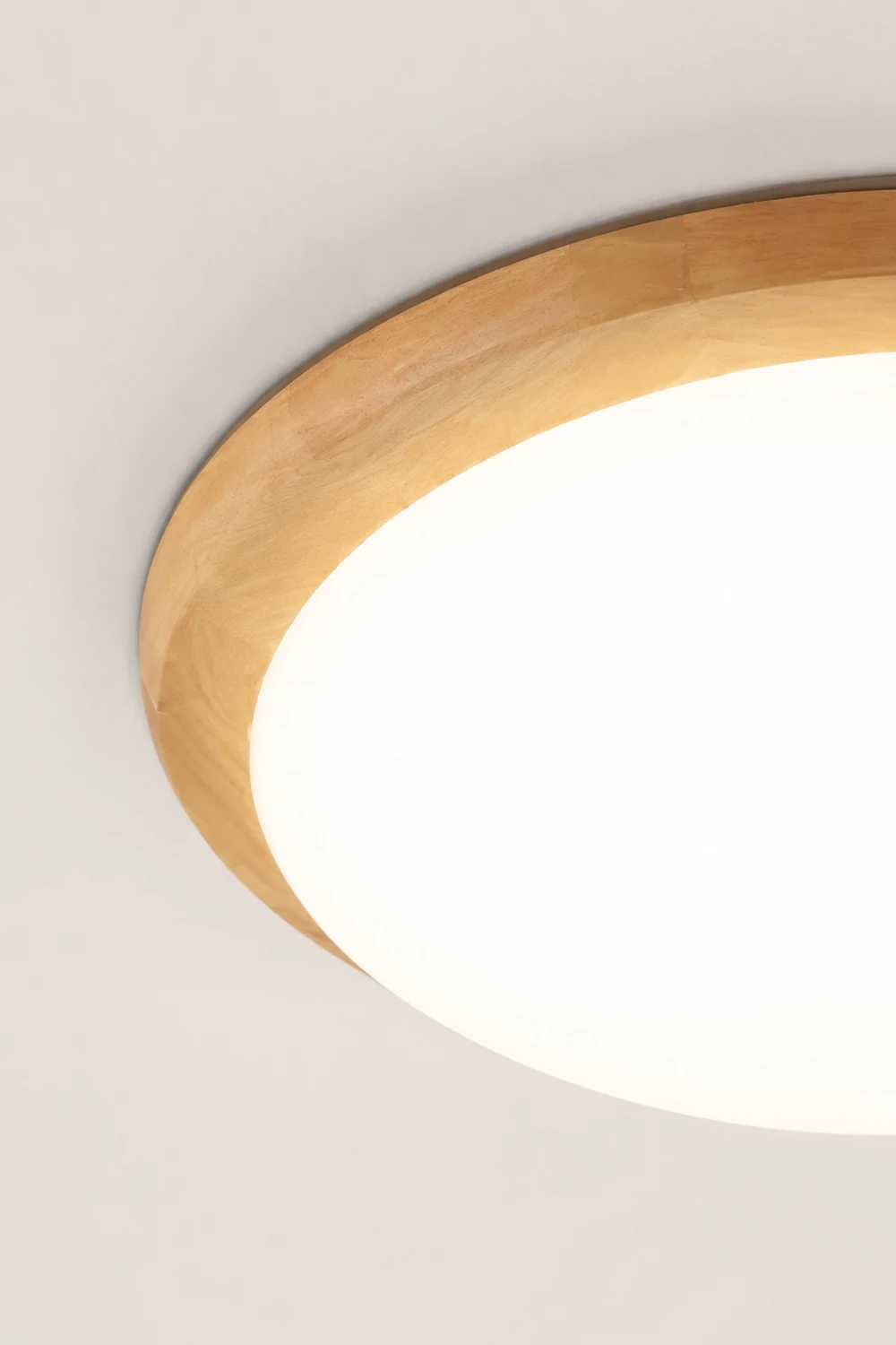 Drum Wood Ceiling Lamp - Lumpaz
