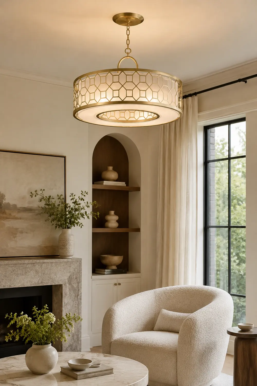 Allegretto Round Pendant - Lumpaz