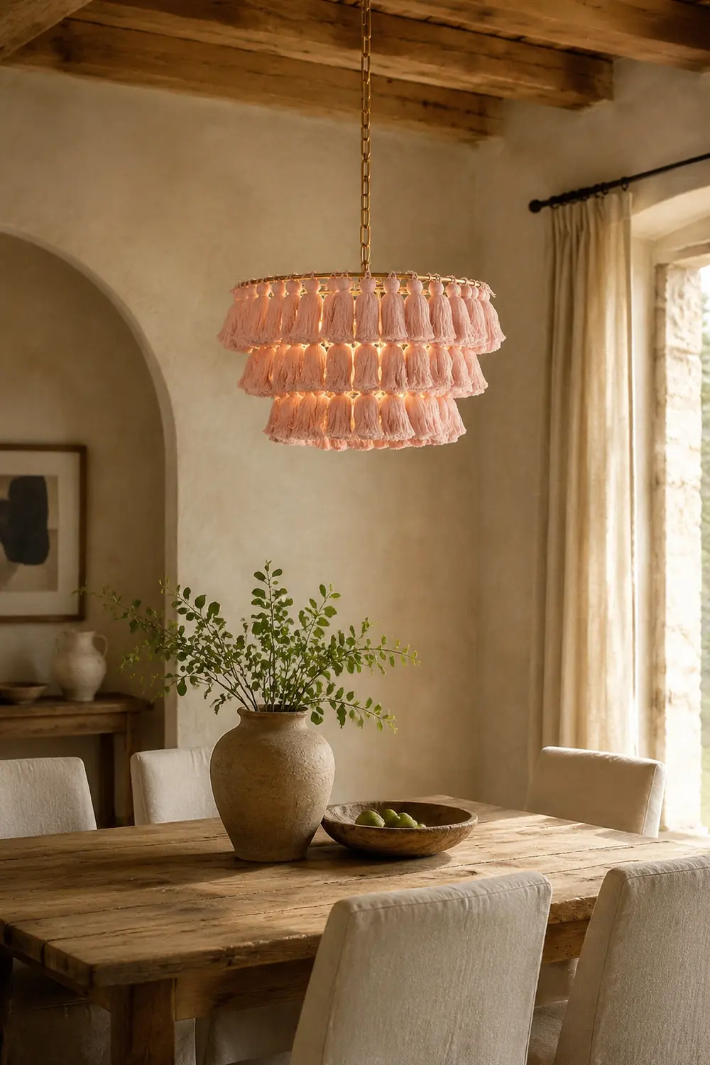 Fela Tassel Chandelier - Lumpaz