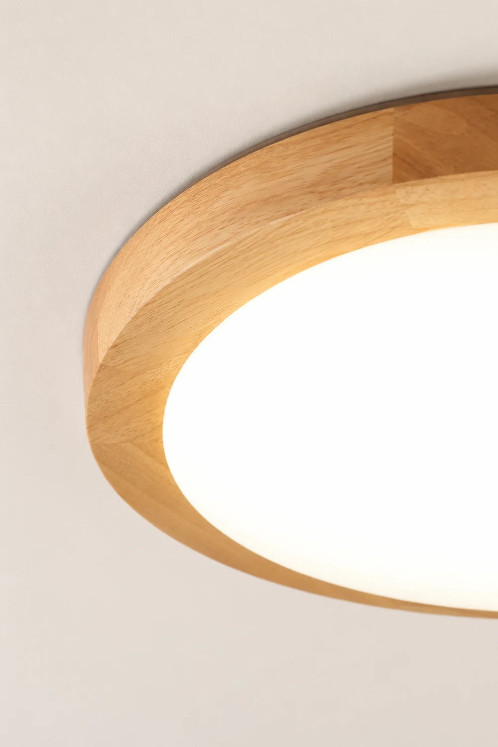 Drum Wood Ceiling Lamp - Lumpaz