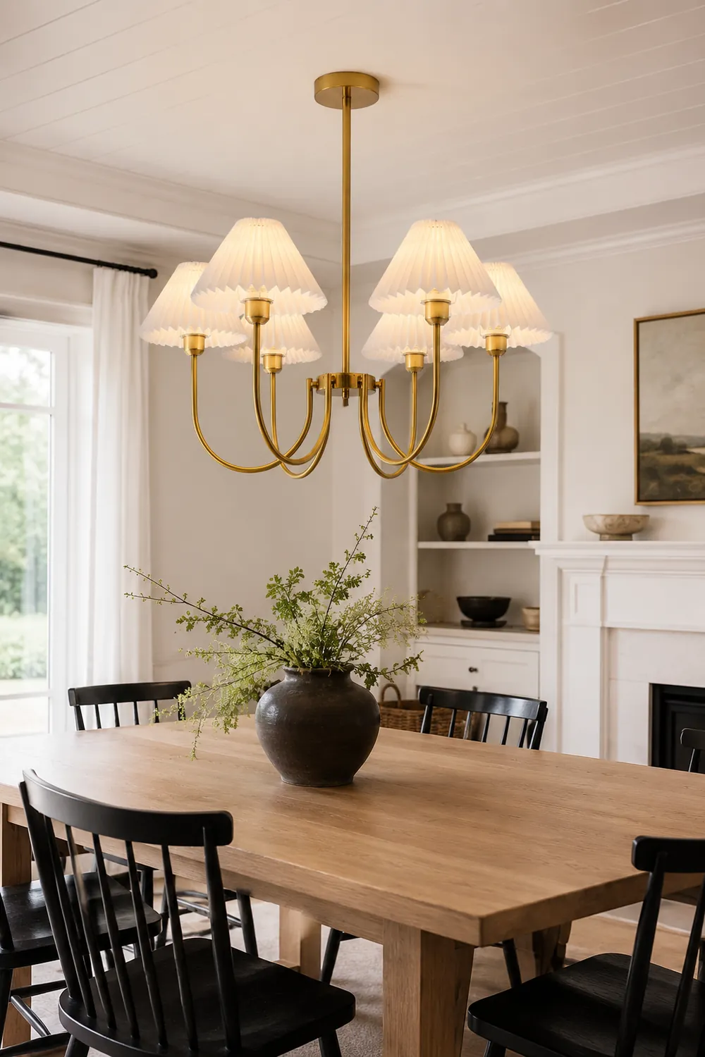 Lenore Pleated Chandelier - Lumpaz