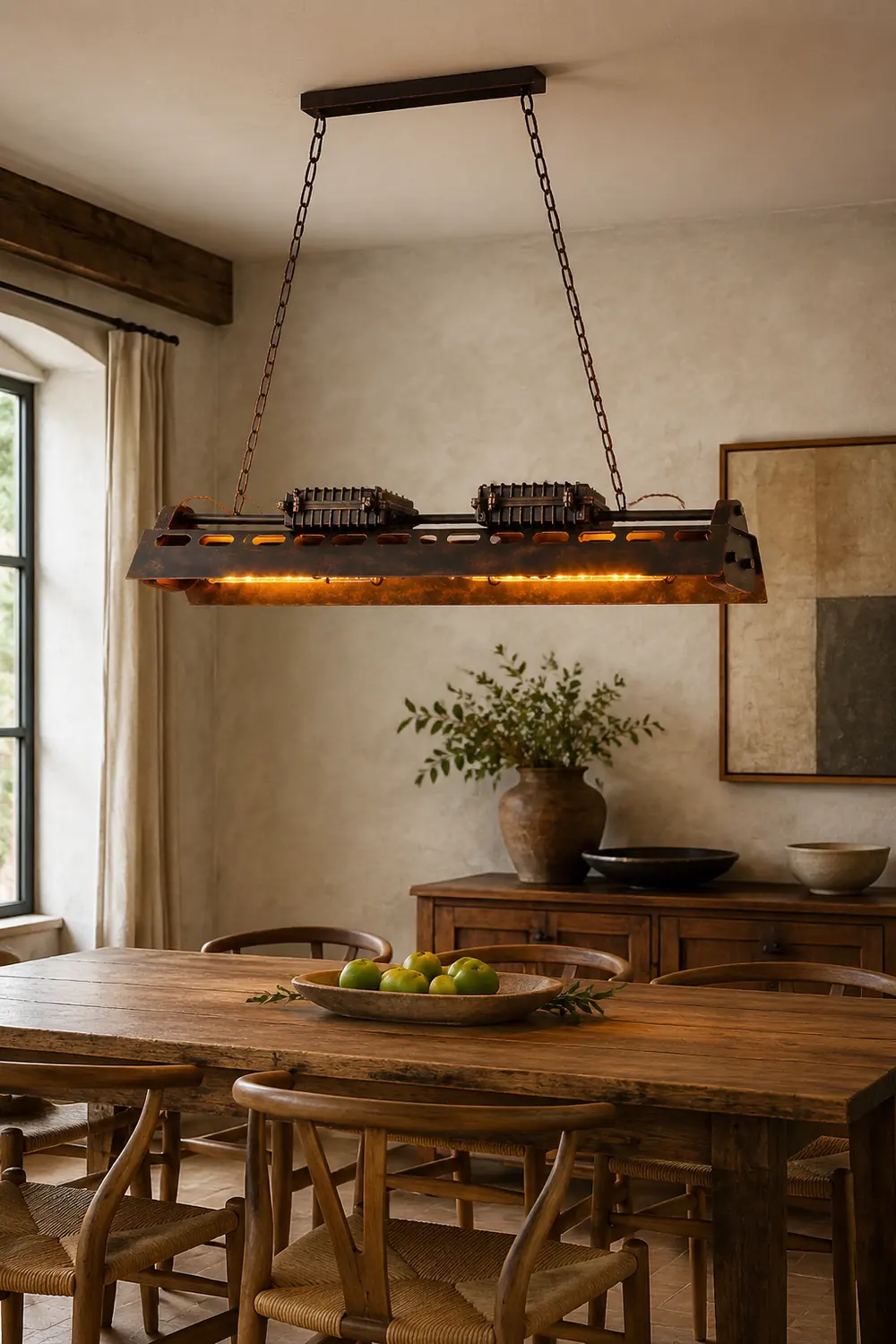 Industrial Steampunk Chandelier - Lumpaz