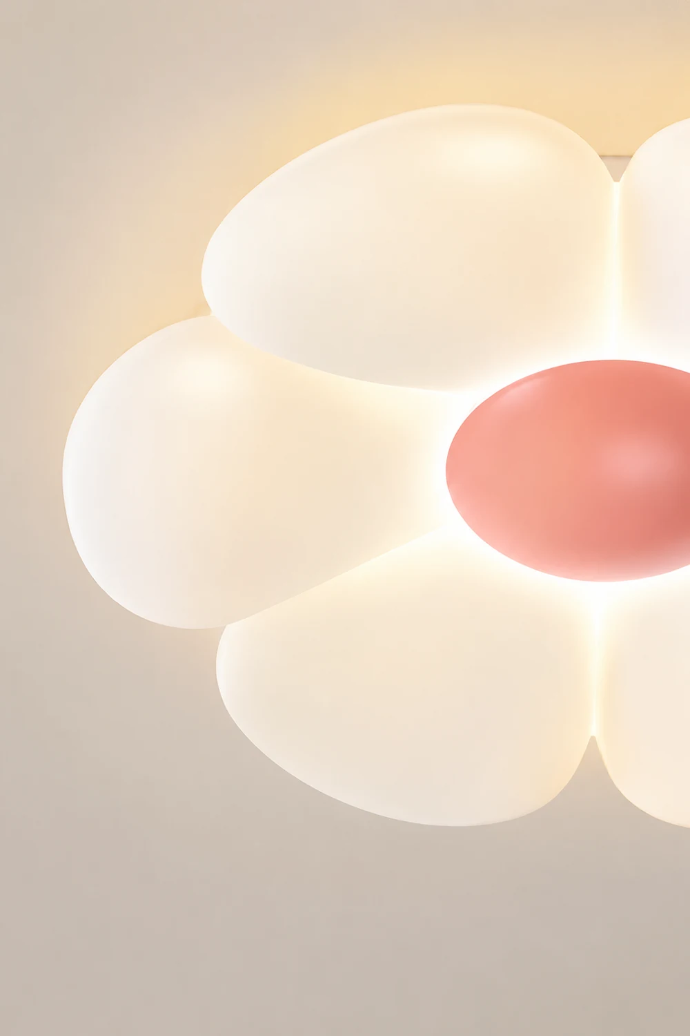 Six-leaf Flower Kids Room Ceiling Lamp - Lumpaz