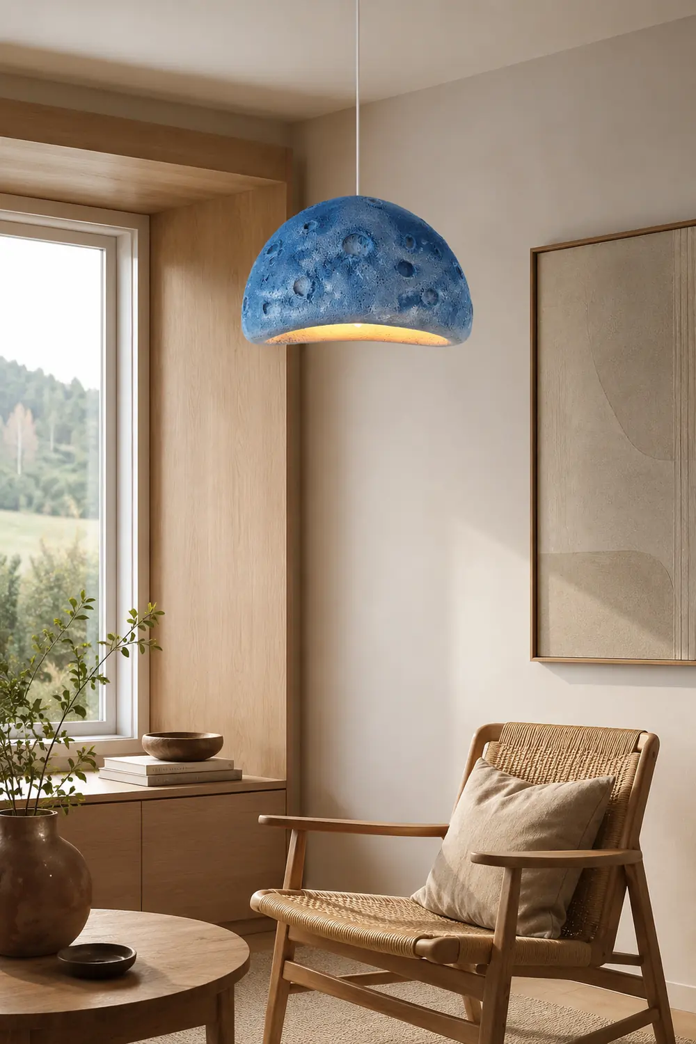 Blue Planet Pendant Lamp - Lumpaz