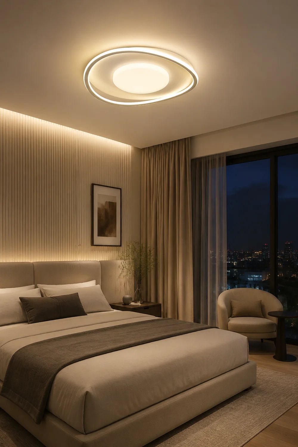 Minimalist Geometry LED Ceiling Light - Lumpaz