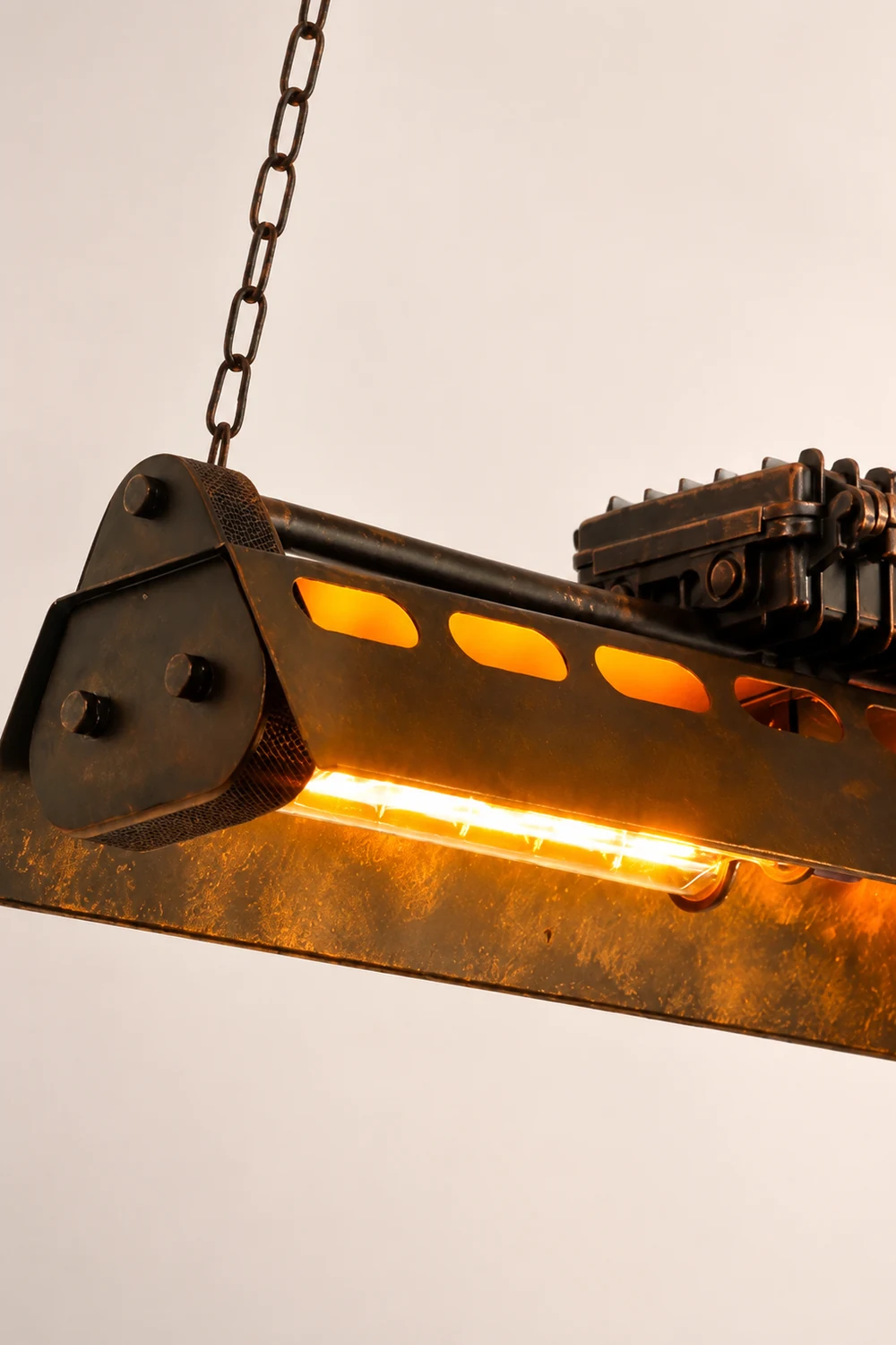 Industrial Steampunk Chandelier - Lumpaz