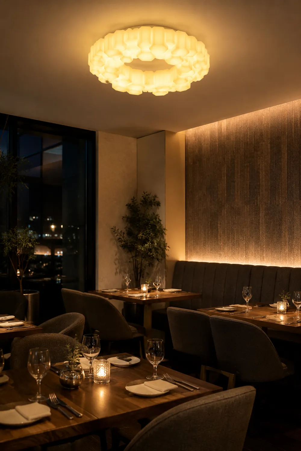 Honeycomb Ceiling Lamp - Lumpaz