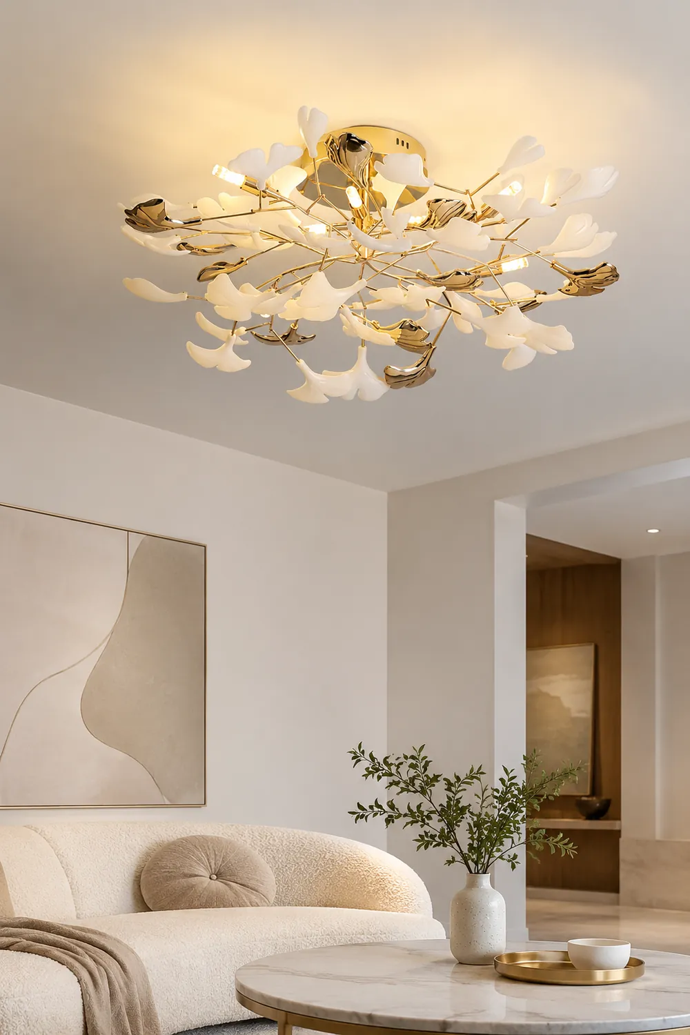 Gingko Rotating Ceiling Lamp - Lumpaz