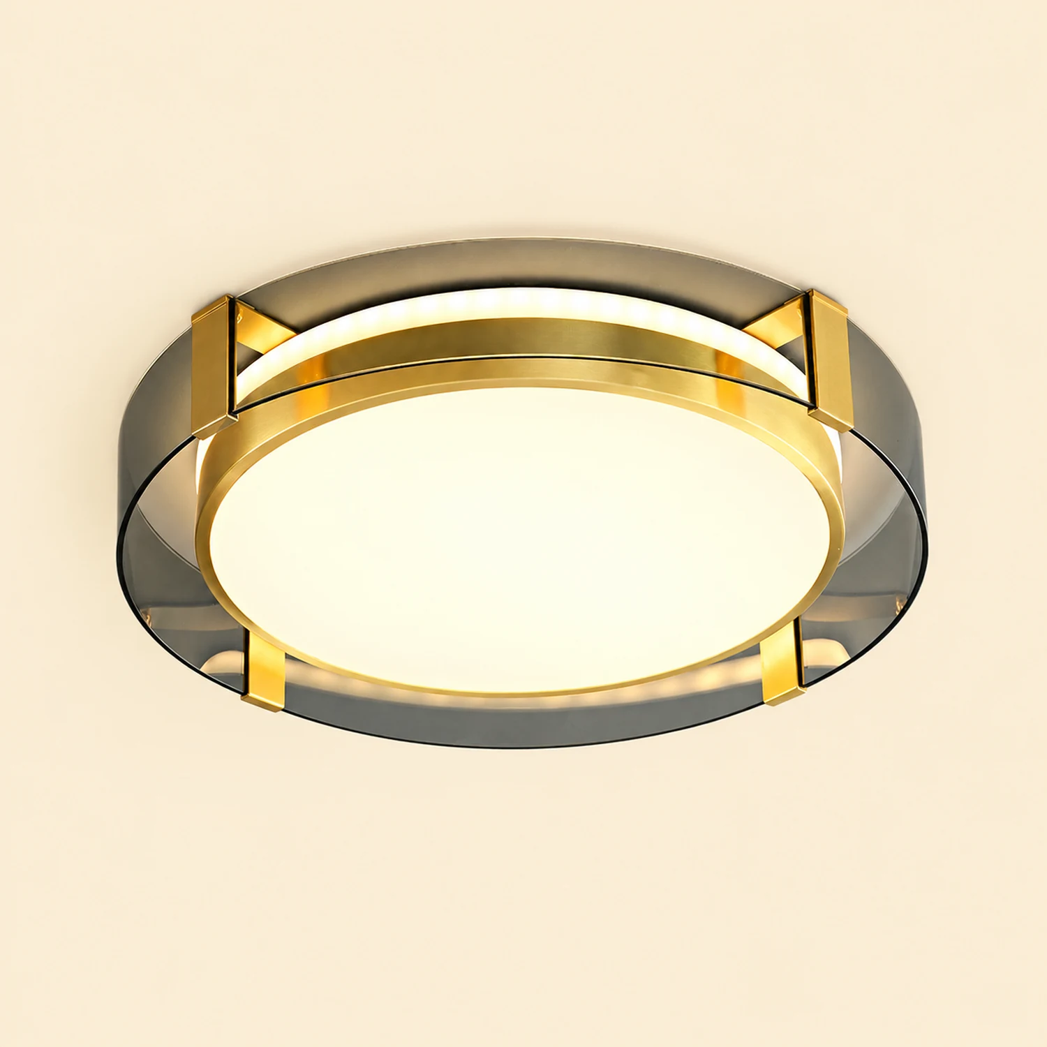 Round Low Profile Ceiling Light - Lumpaz