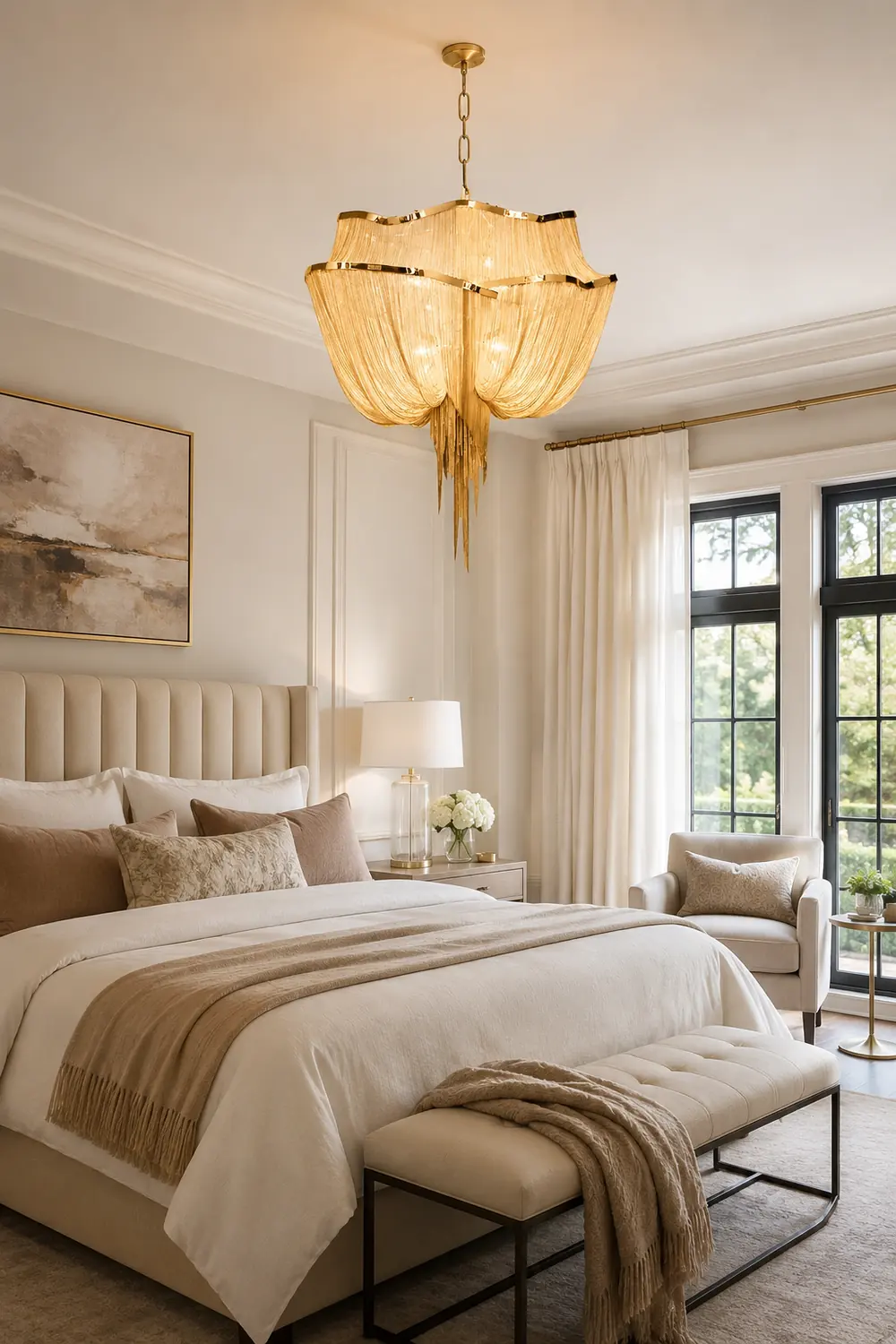 Chains Shimmering Chandelier - Lumpaz
