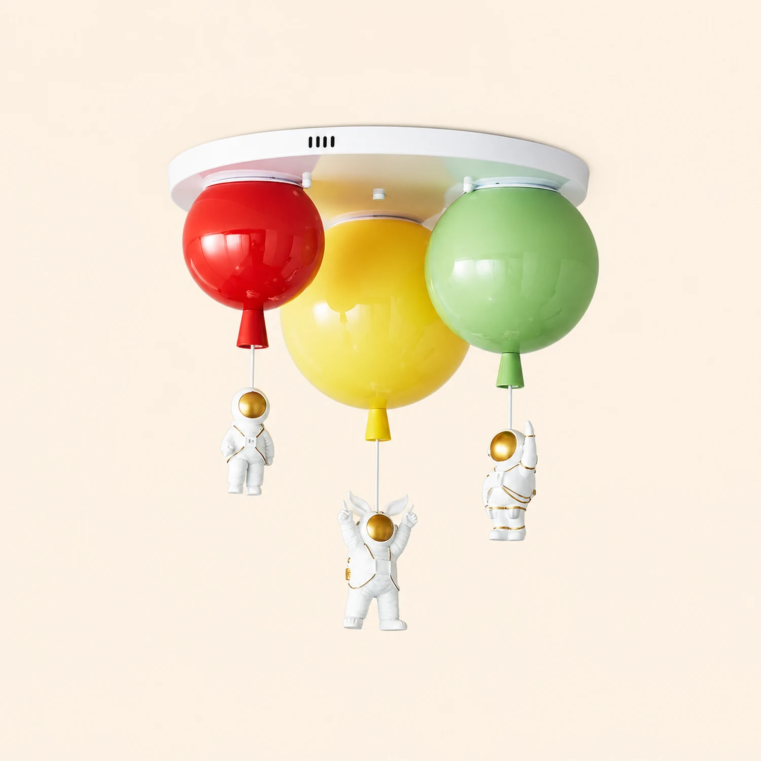 Astronaut Glossy Balloon Ceiling Lamp - Lumpaz