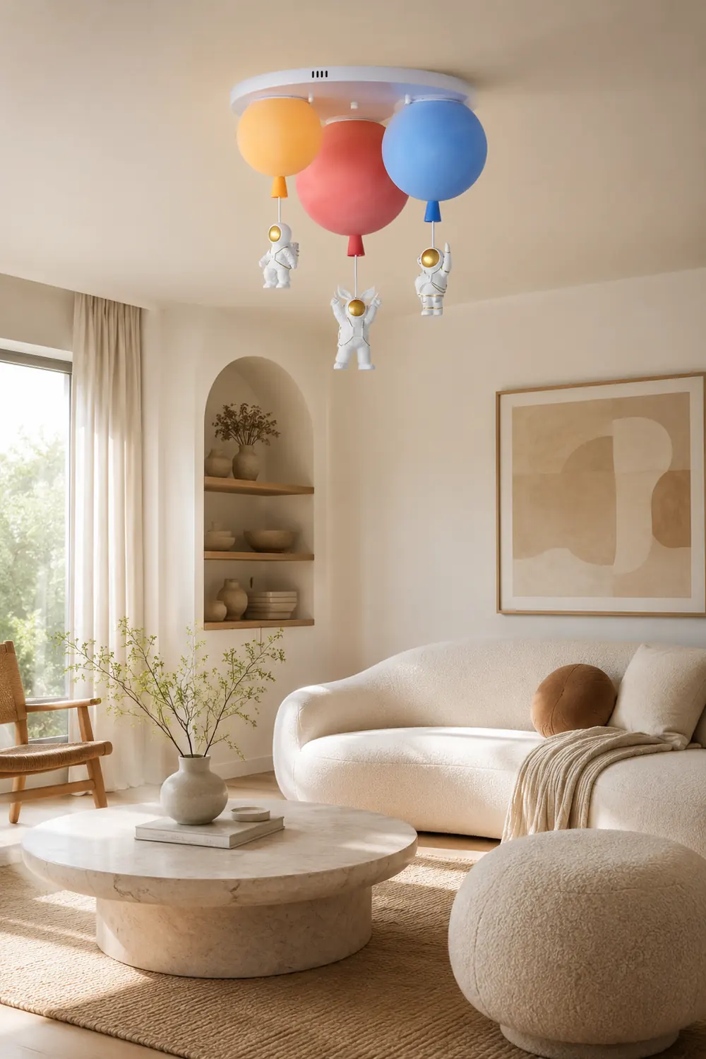 Frosted Balloon Combination Ceiling Lamp - Lumpaz