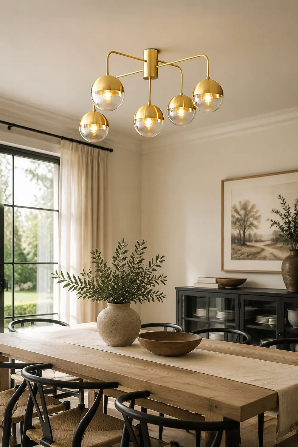 Brass Globulars Ceiling Lamp - Lumpaz
