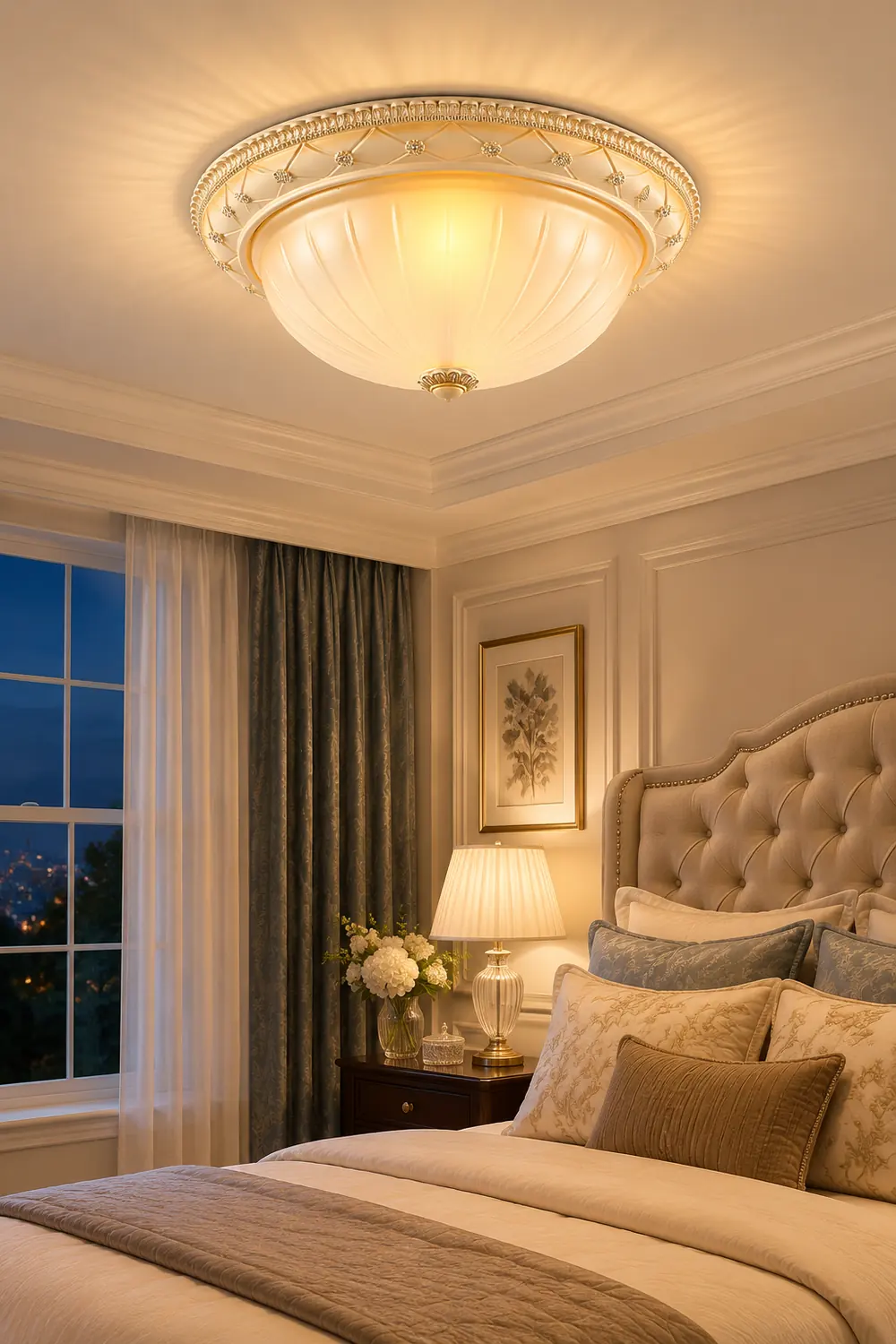 Essentials Flush Ceiling Light - Lumpaz