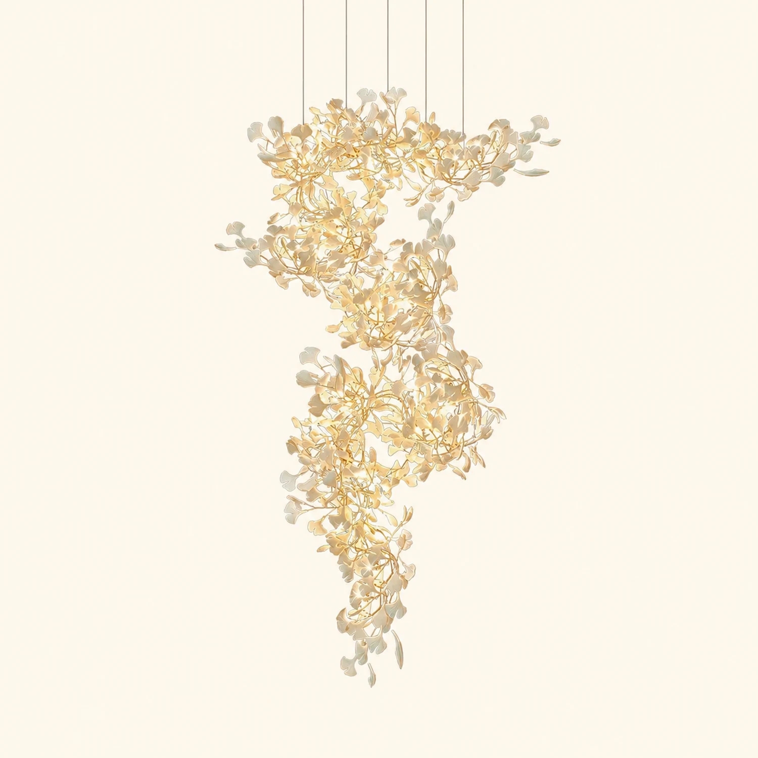 Gingko Chandelier F - Lumpaz