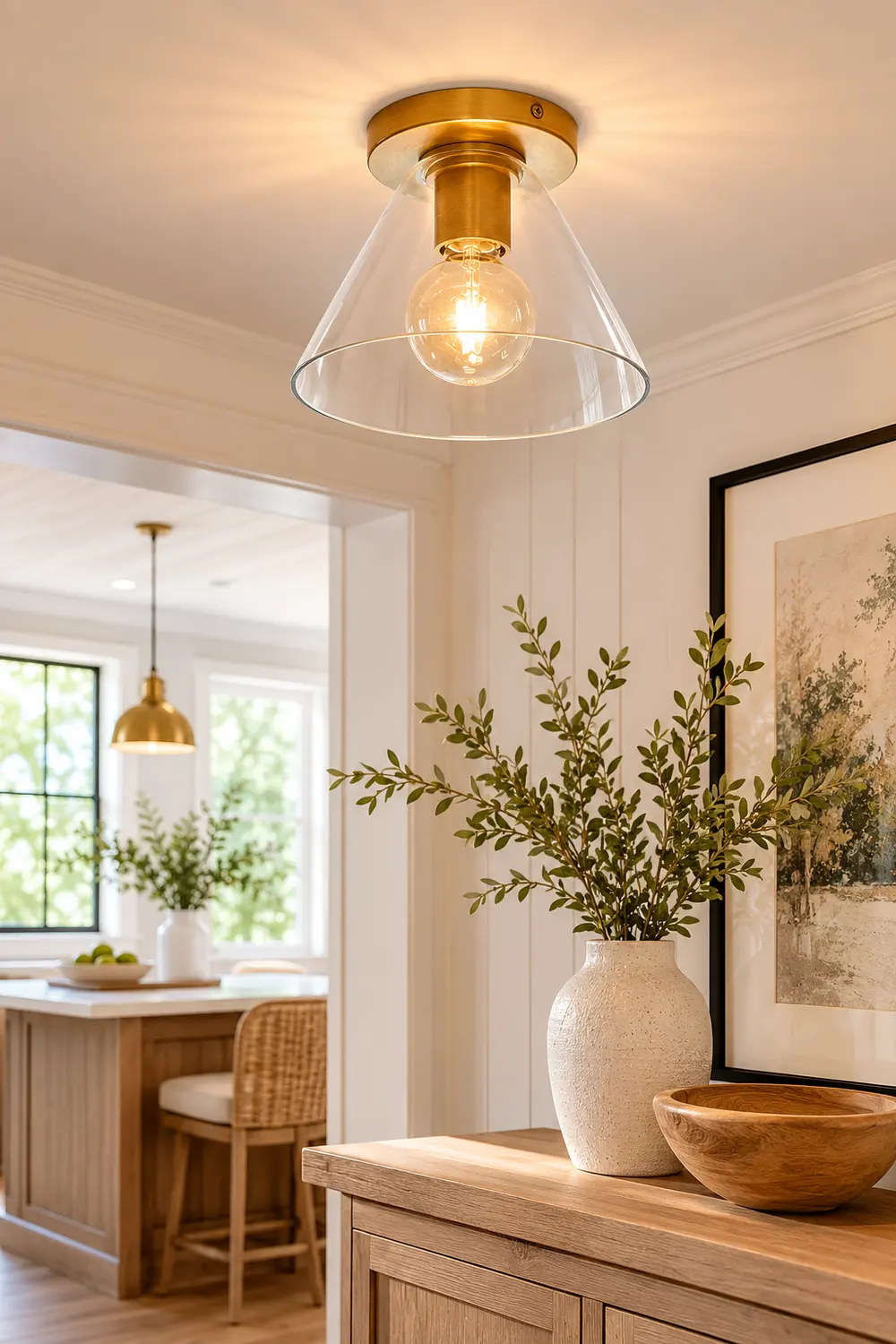 Simple Style Flush Mount Light - Lumpaz