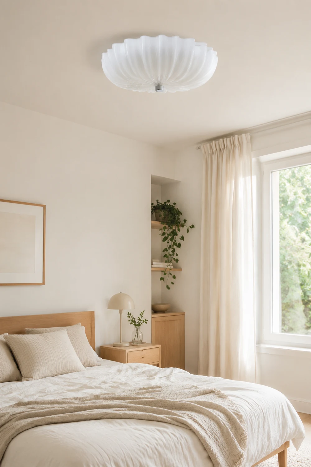 Murano Glass Flush Ceiling Light - Lumpaz