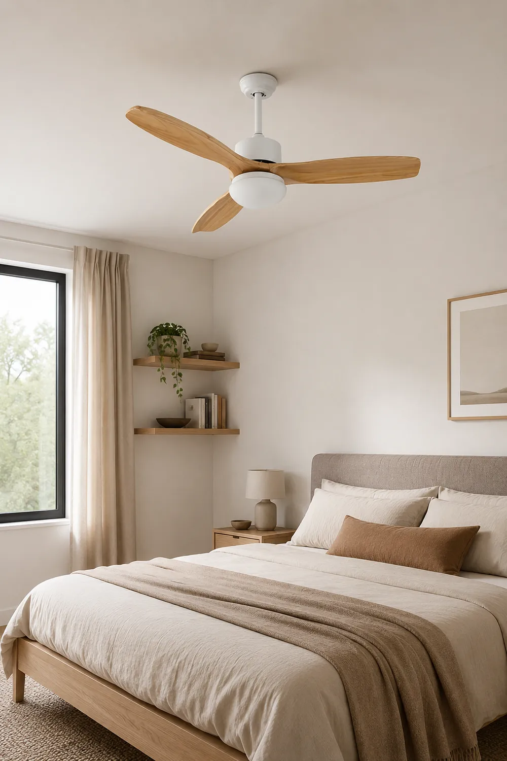 Harborough 3 Ceiling Fan Light - Lumpaz