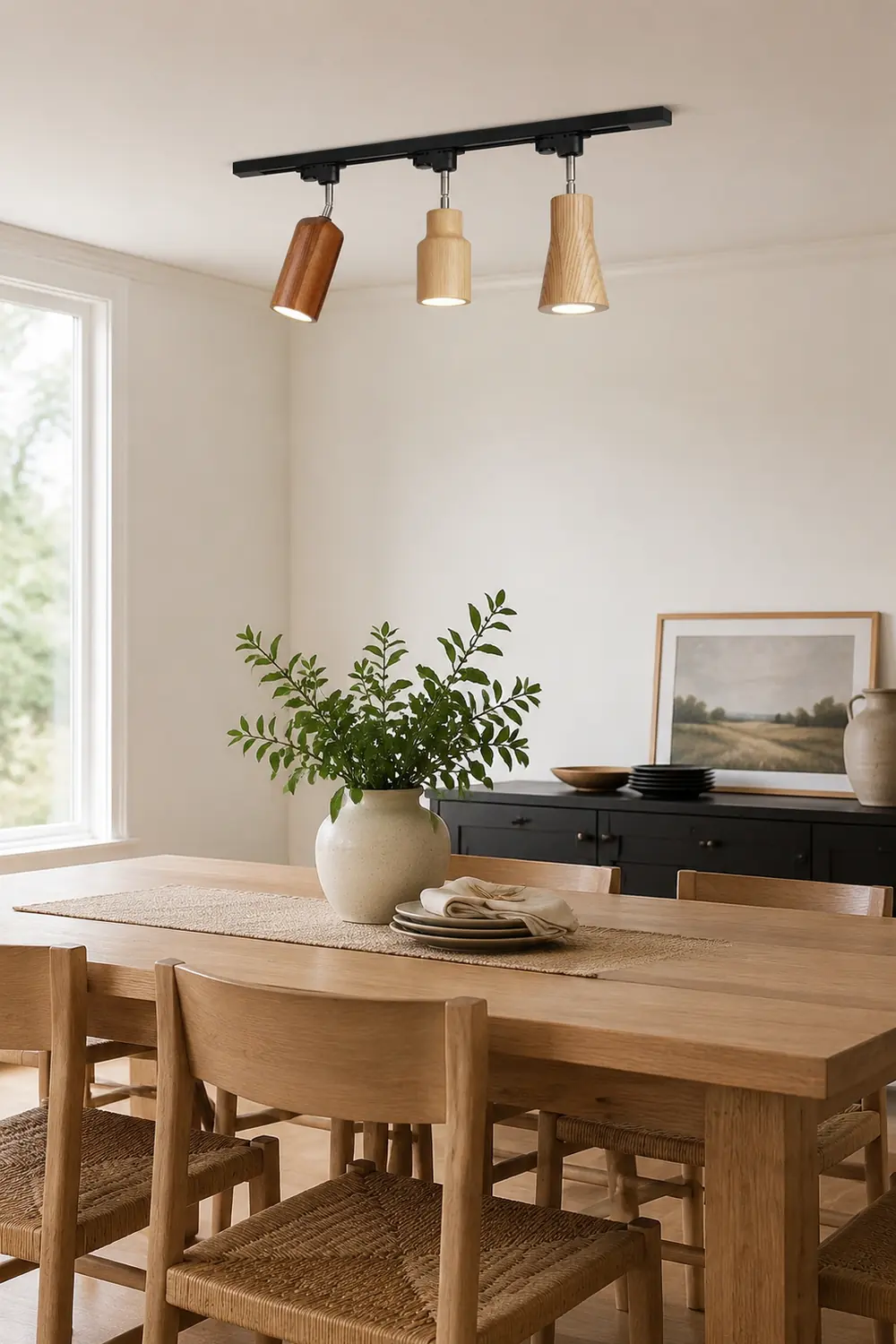 Wood Track Ceiling Lamp - Lumpaz