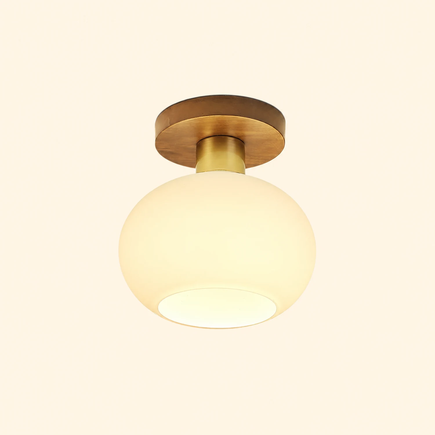 White Shell Ceiling Lamp - Lumpaz