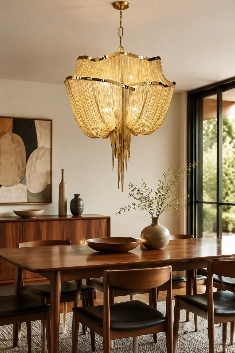 Chains Shimmering Chandelier - Lumpaz