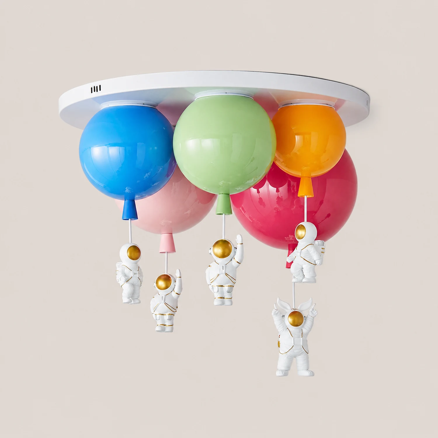 Astronaut Glossy Balloon Ceiling Lamp - Lumpaz