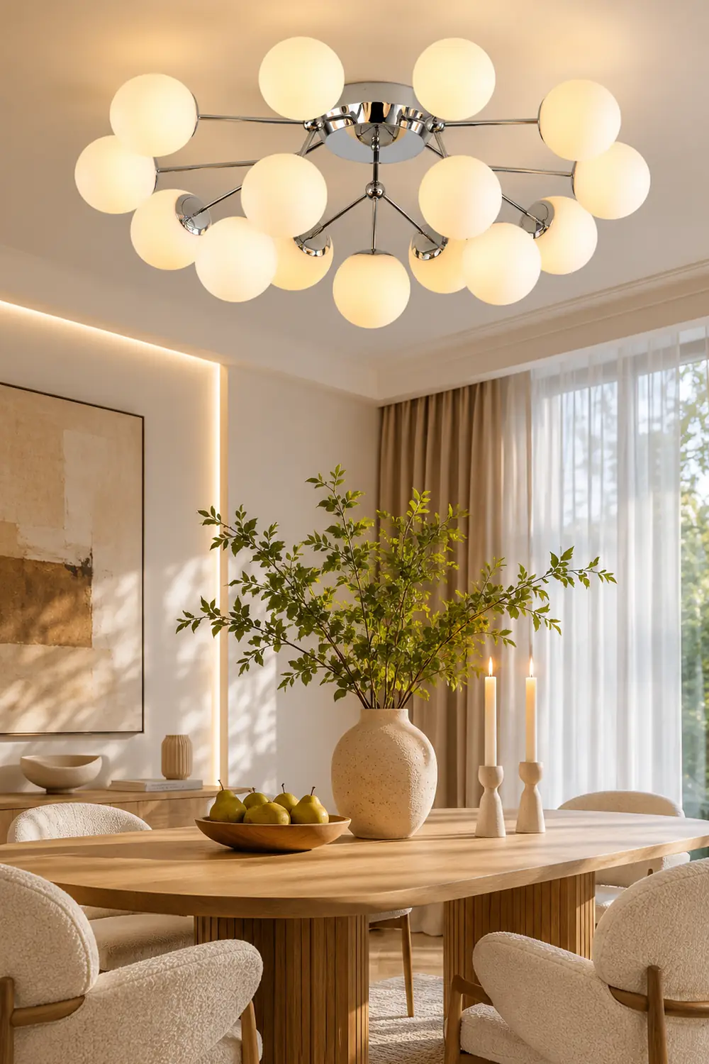 Glass Balls Cluster Ceiling Lamp - Lumpaz
