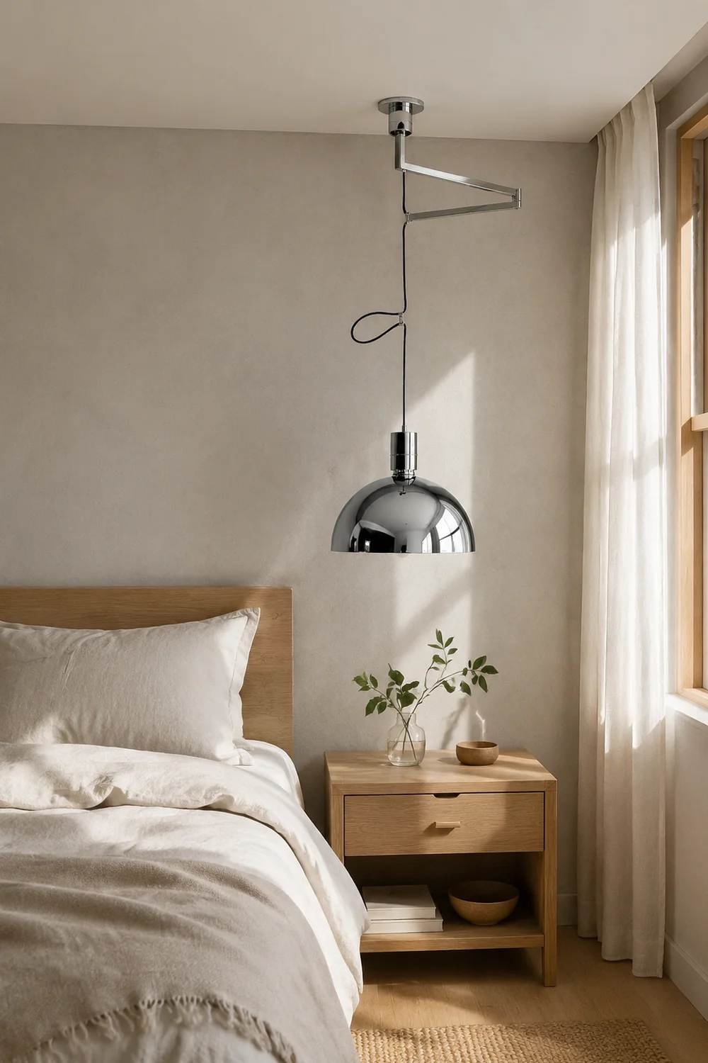 Swing Dome Pendant Light - Lumpaz