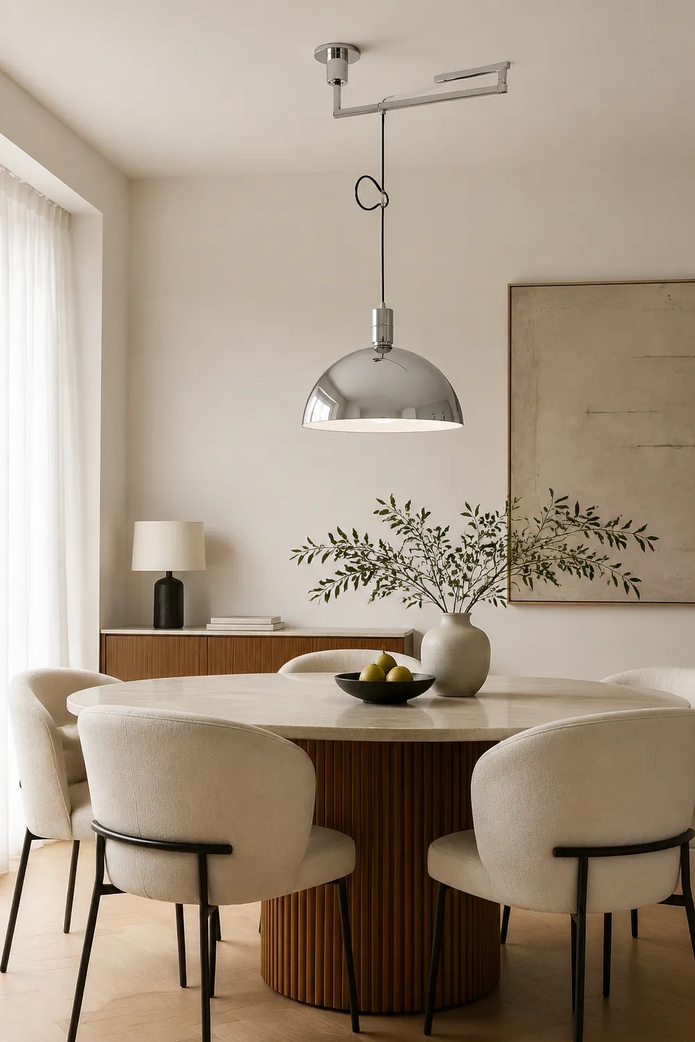 Swing Dome Pendant Light - Lumpaz