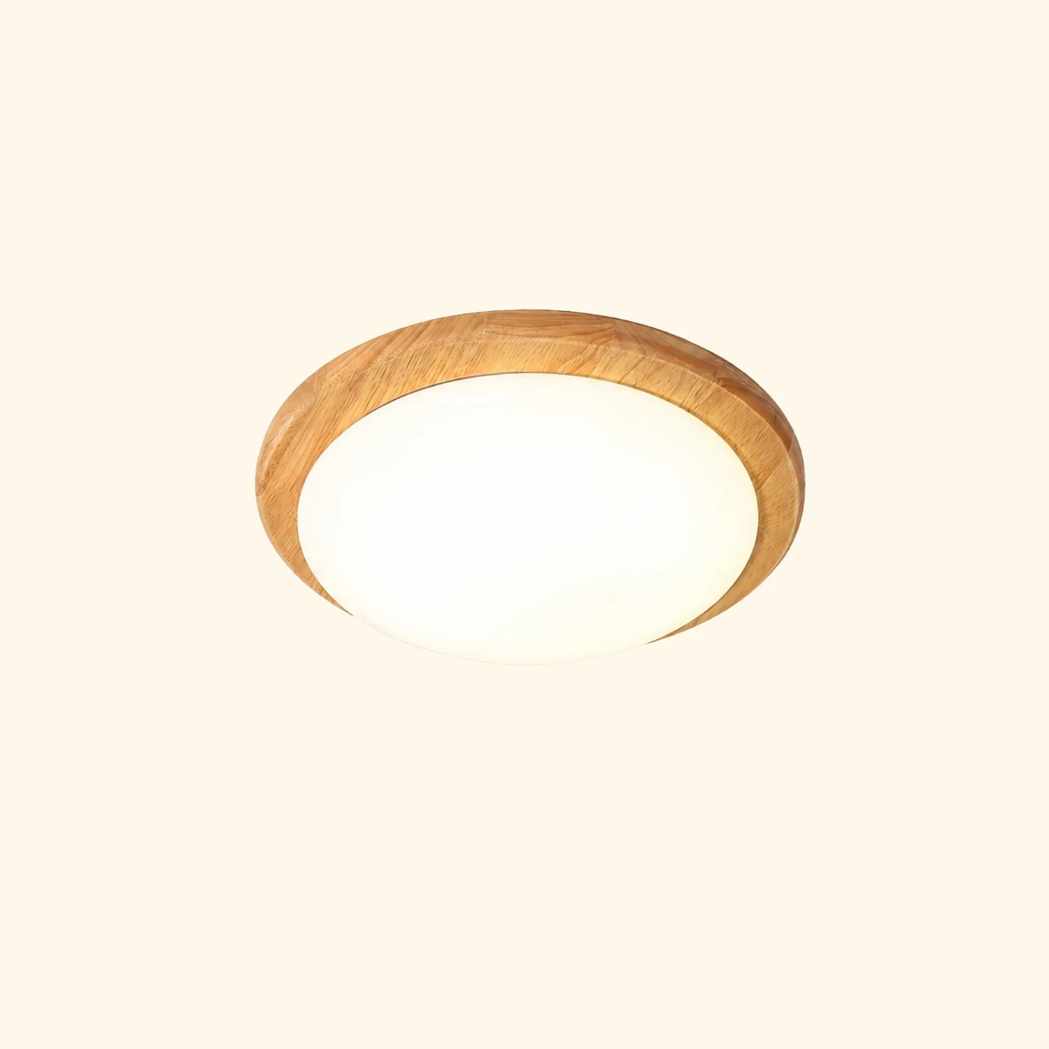 Drum Wood Ceiling Lamp - Lumpaz
