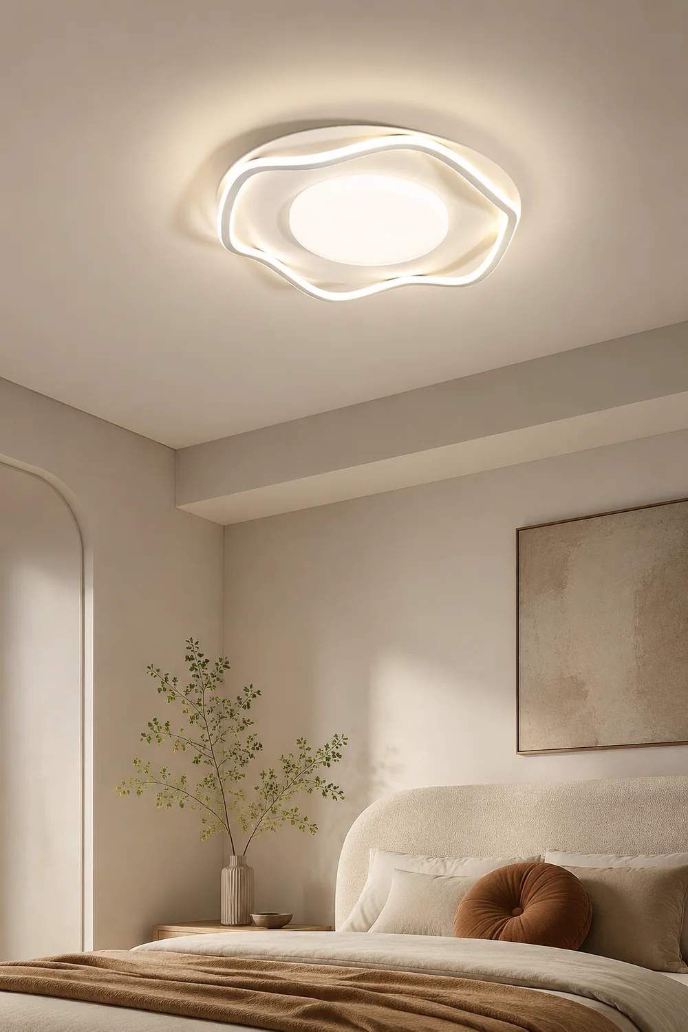 Minimalist Cloud Shape Ceiling Lamp - Lumpaz
