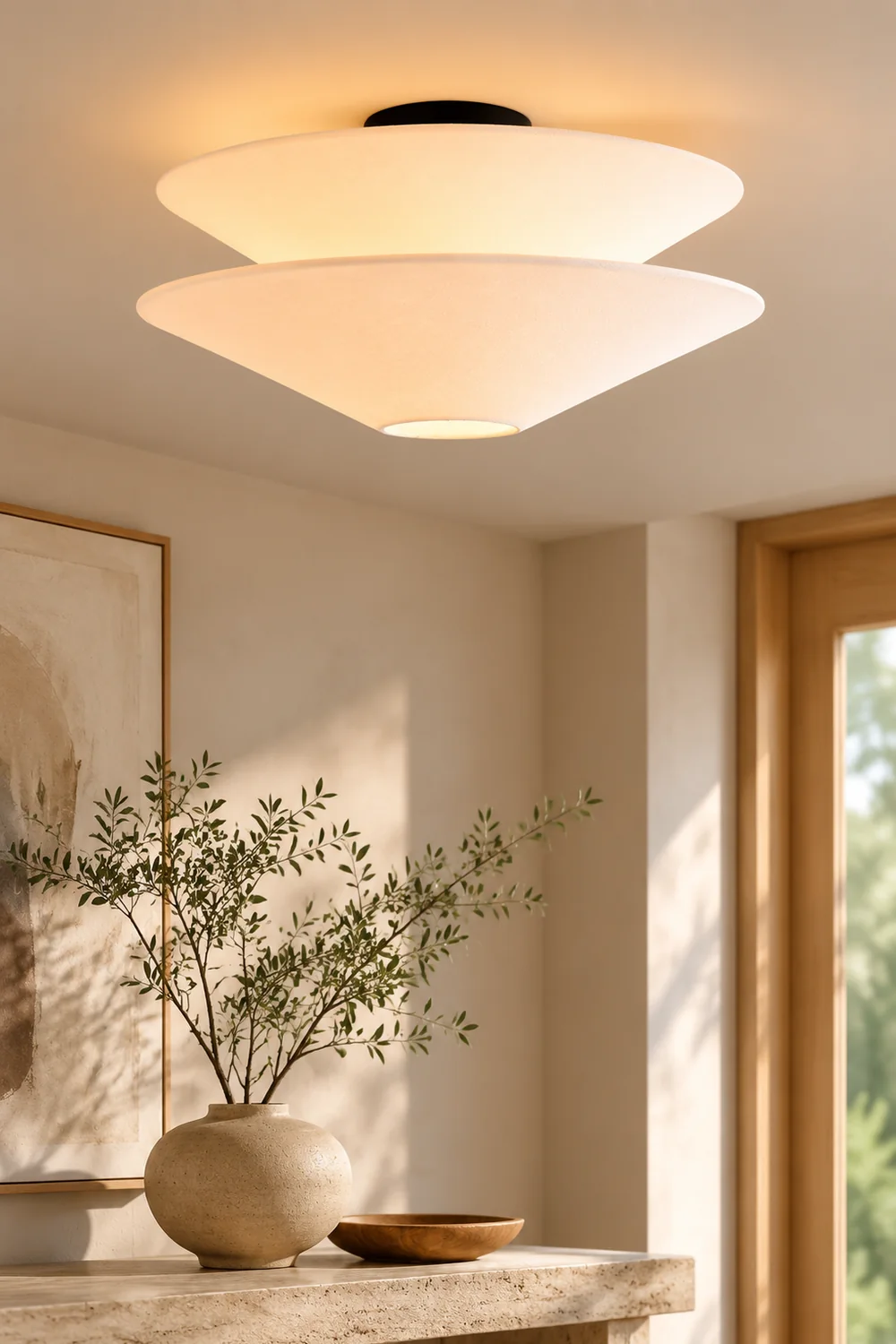 Gull Flushmount Ceiling Light - Lumpaz
