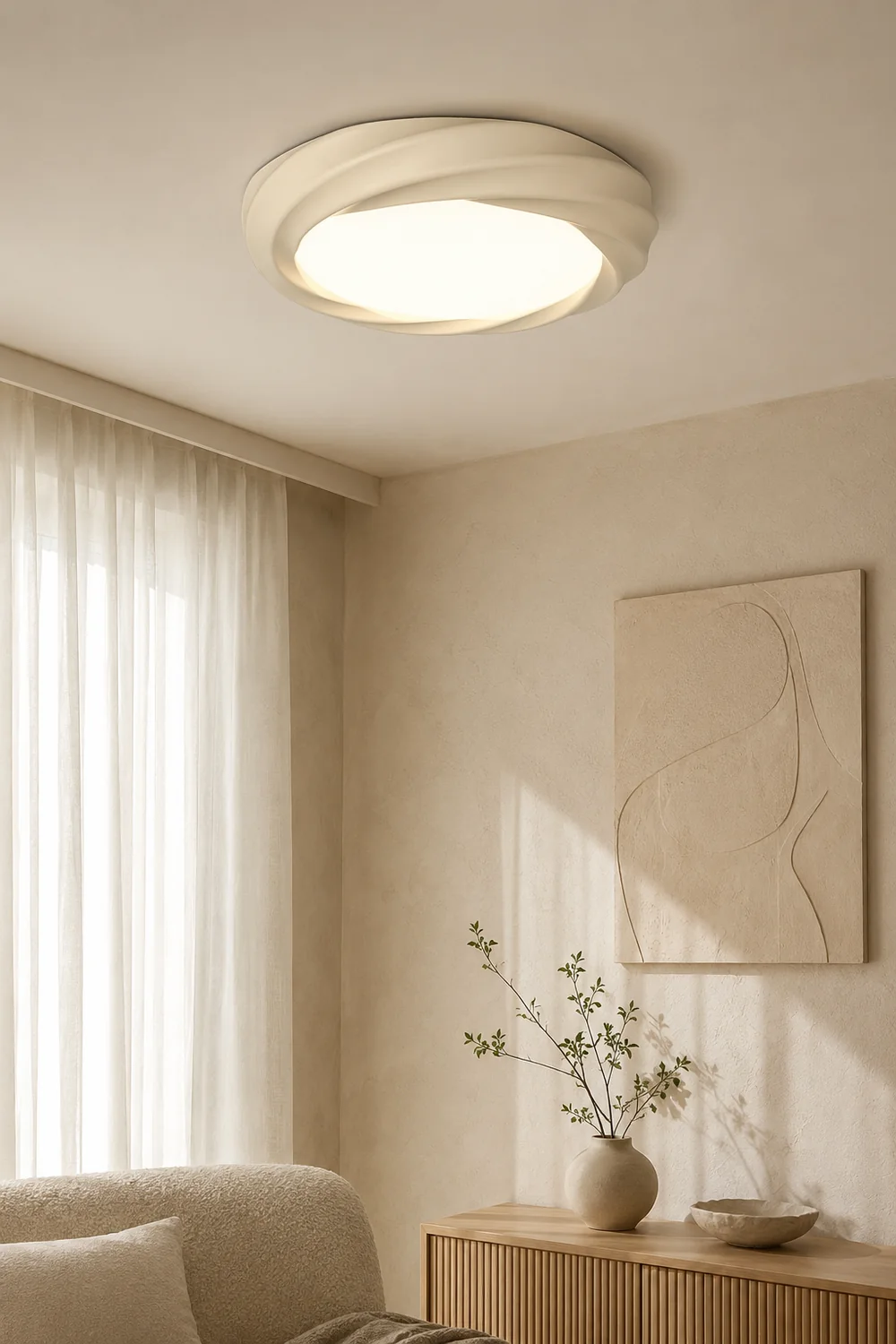 Maivy LED Flush Mount Ceiling Light - Lumpaz