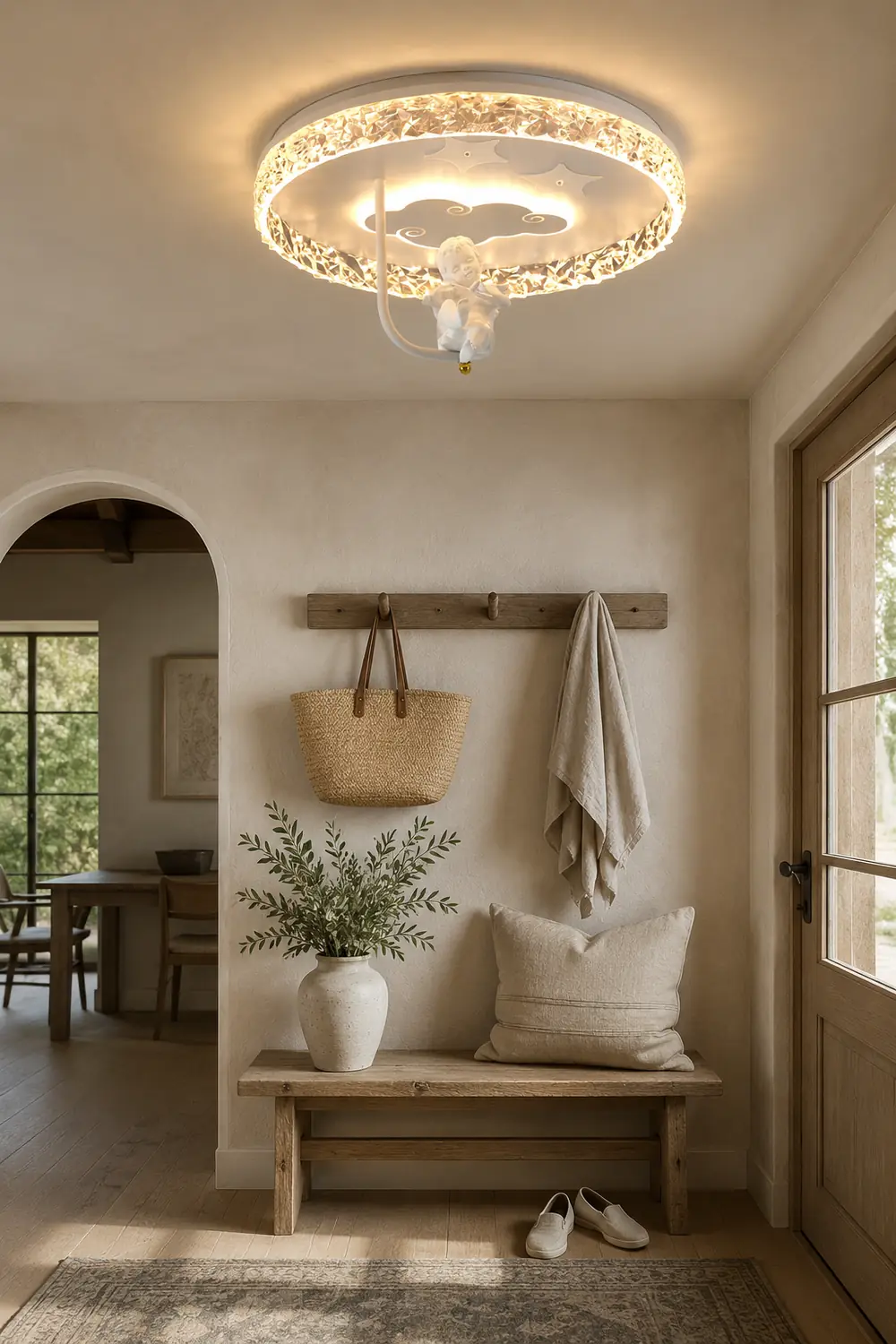 Round Carousel Children's Ceiling Lamp - Lumpaz