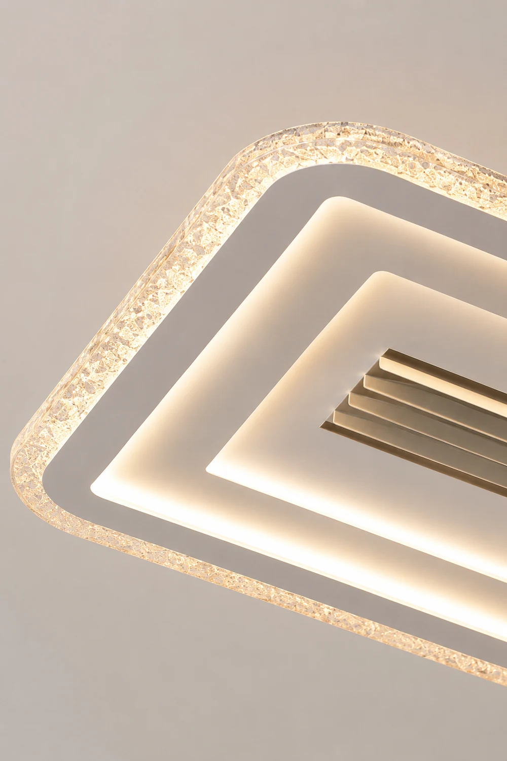 Acrylic Ultrathin Rectangle Ceiling Lamp - Lumpaz