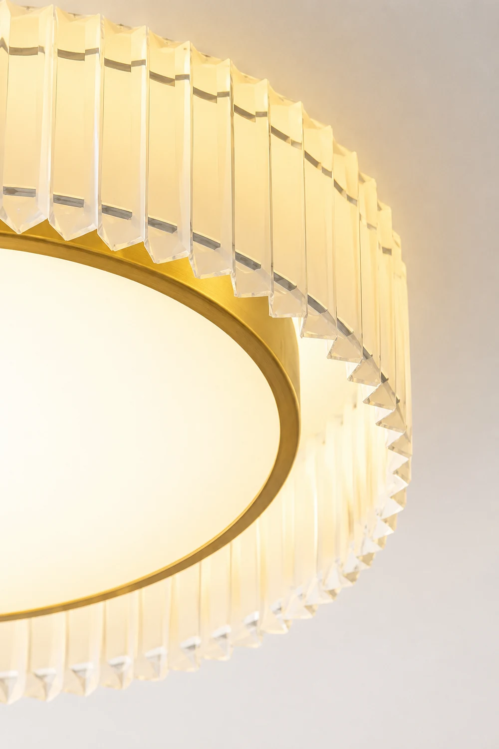 Round Pleated Ceiling Lamp - Lumpaz