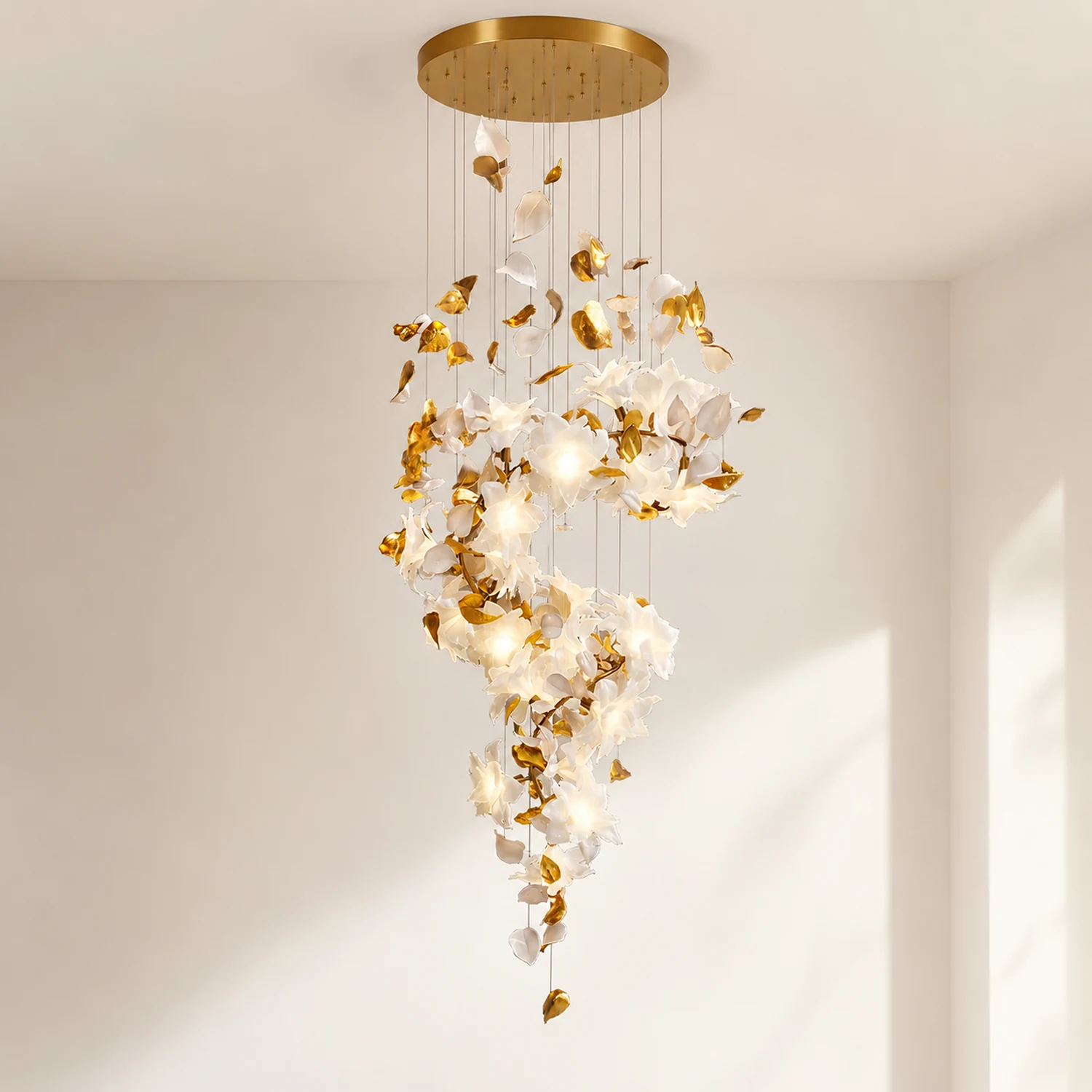 Flying Flowers Fluttering Chandelier - Lumpaz