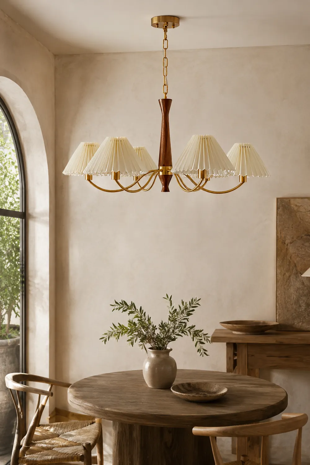 Pleated Chandelier - Lumpaz