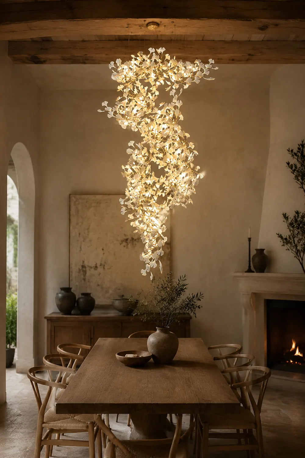 Gingko Chandelier F - Lumpaz