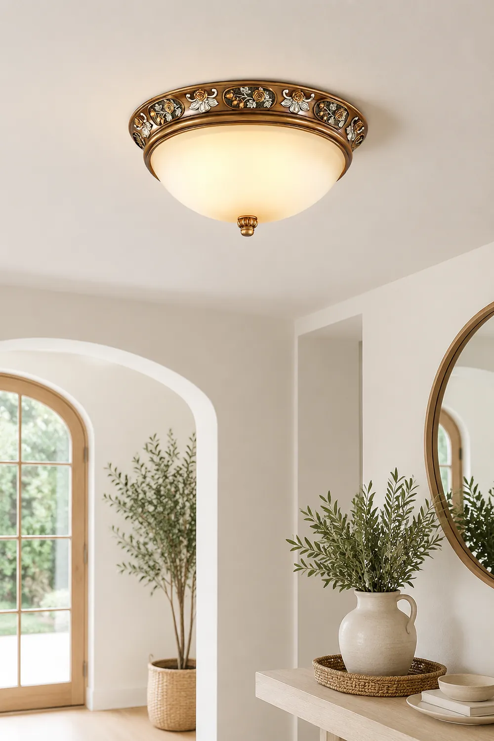 Deltana Resin Recessed Ceiling Light - Lumpaz