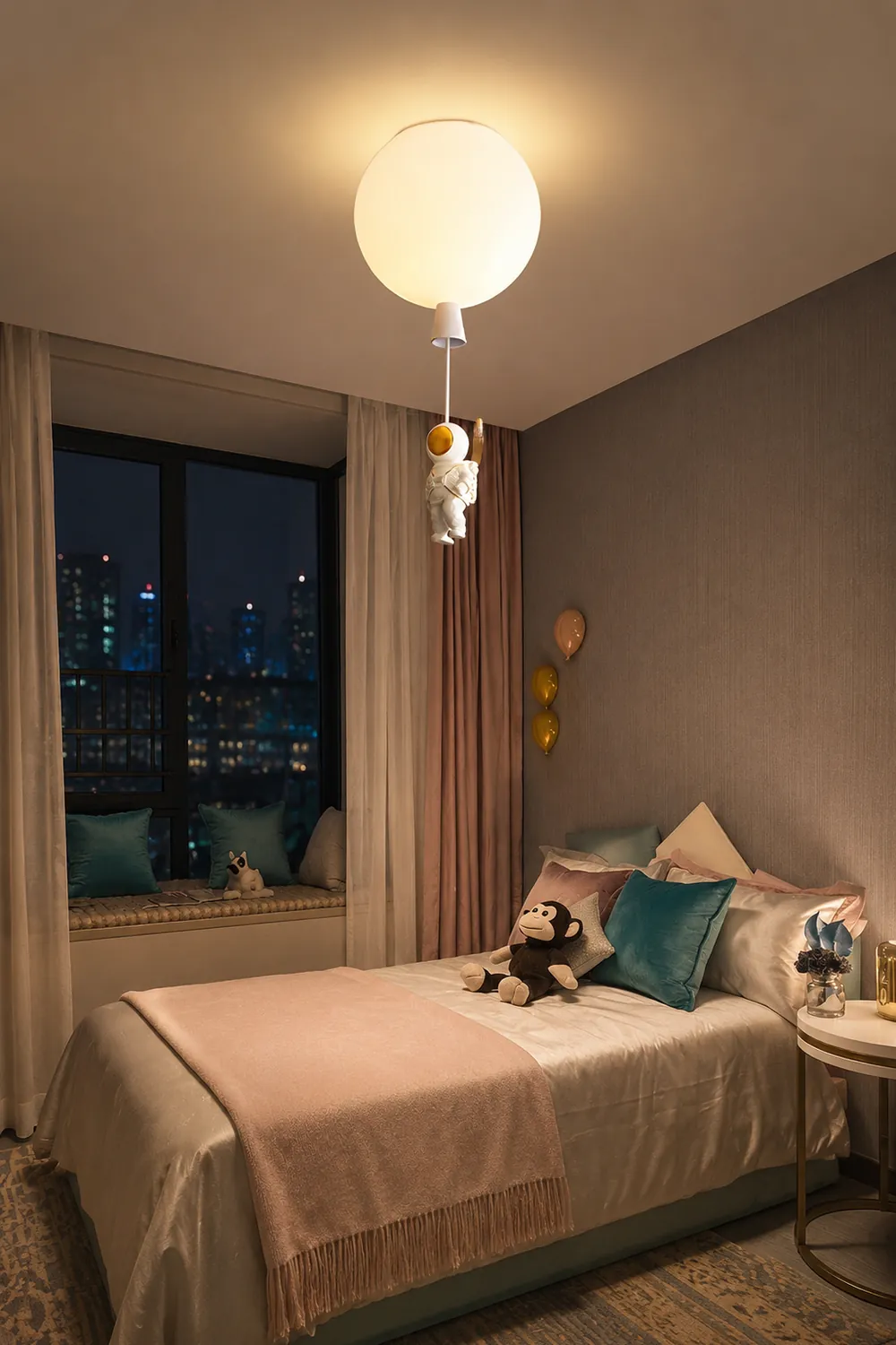 Balloon Glossy Ceiling Light - Lumpaz