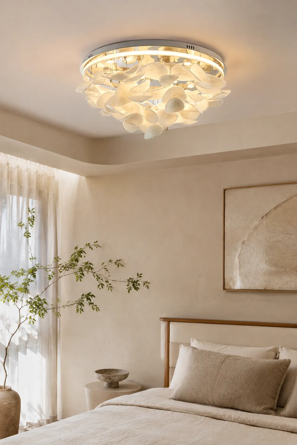 French Radici Petal Ceiling Lamp - Lumpaz