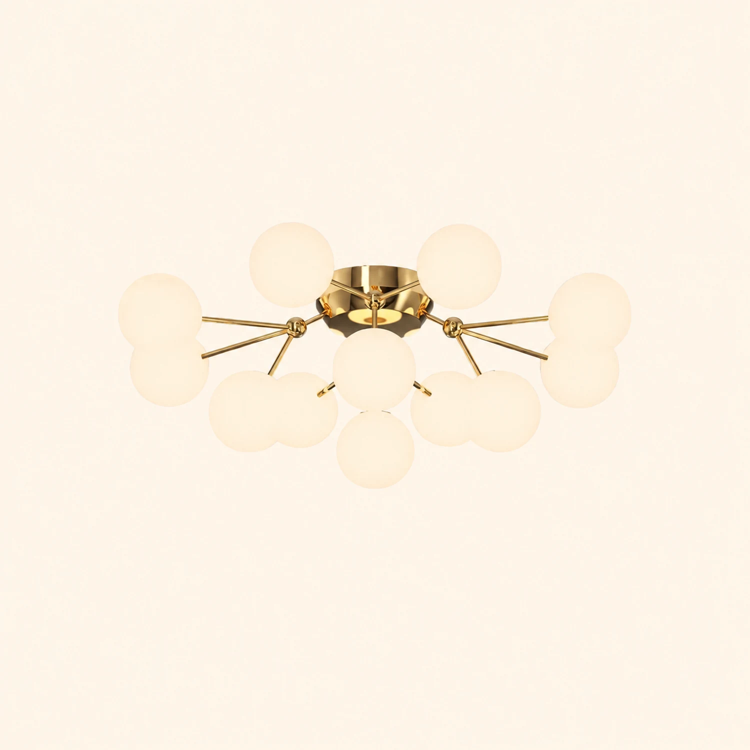 Glass Balls Cluster Ceiling Lamp - Lumpaz