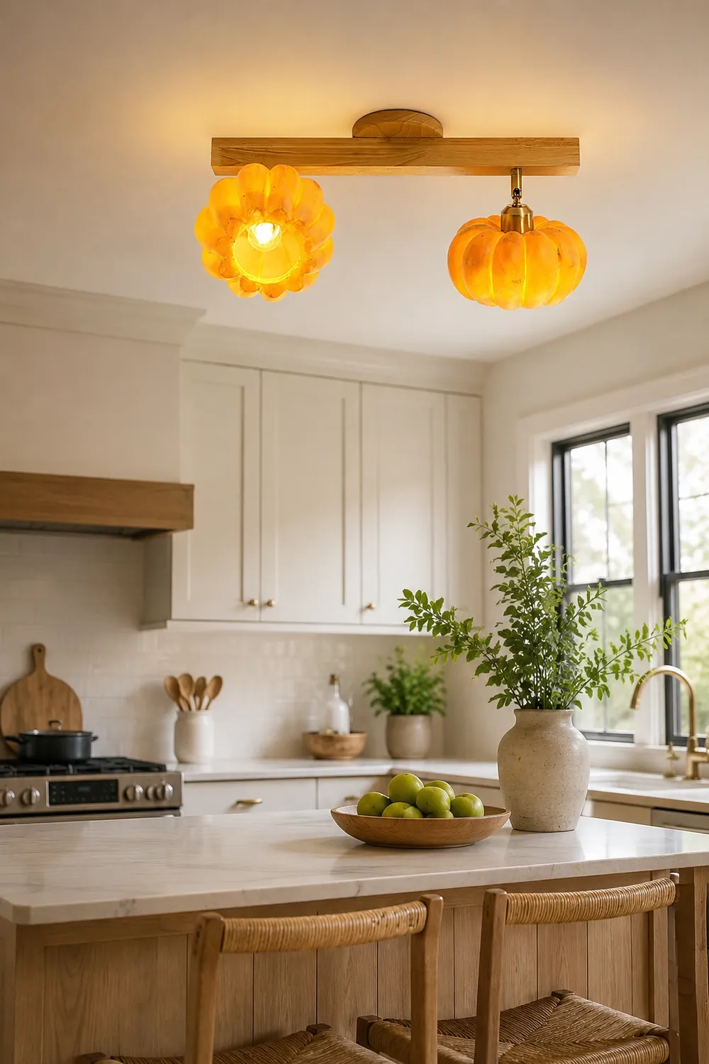 Pumpkin Multi Head Ceiling Lamp - Lumpaz