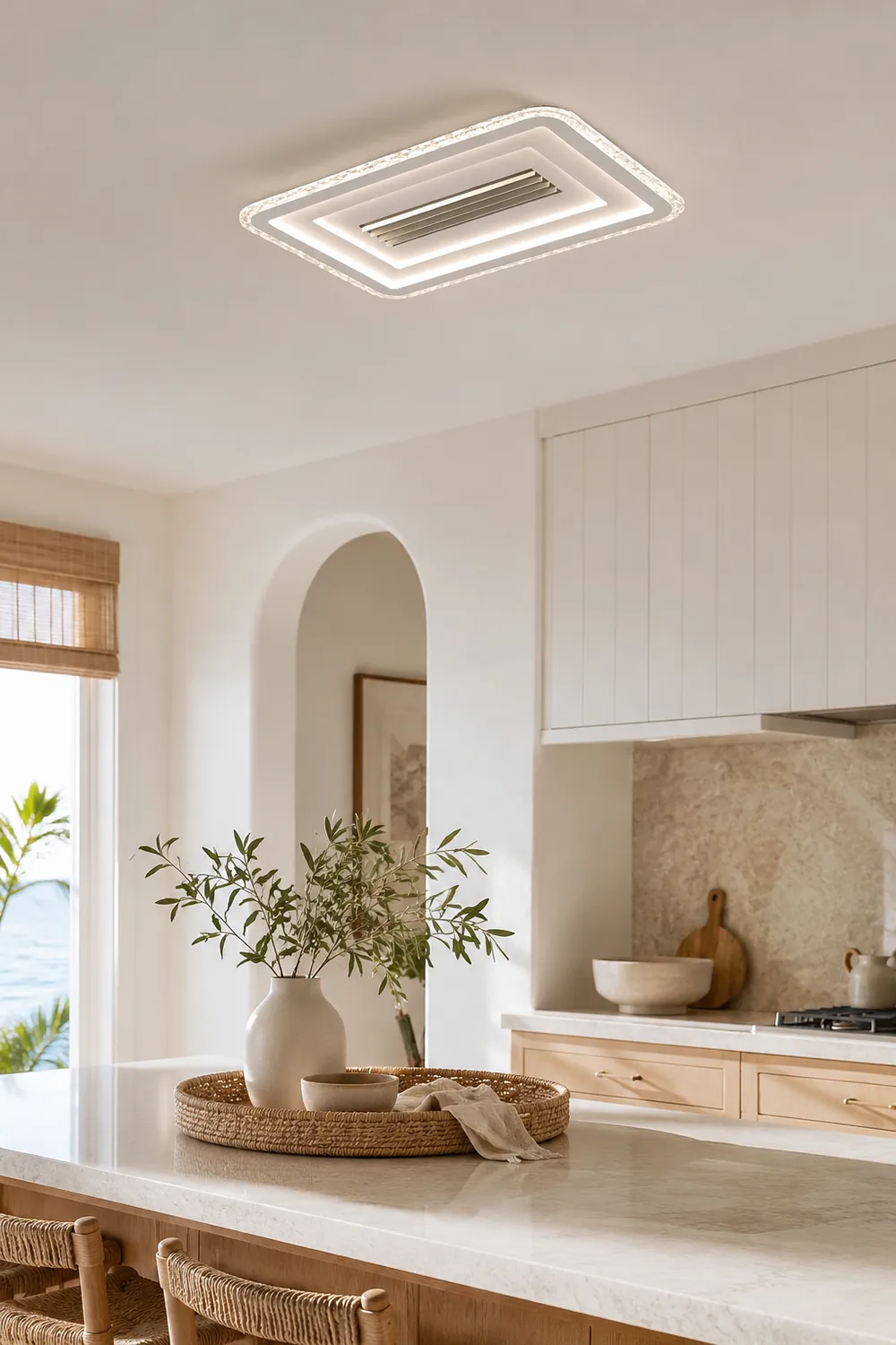 Acrylic Ultrathin Rectangle Ceiling Lamp - Lumpaz