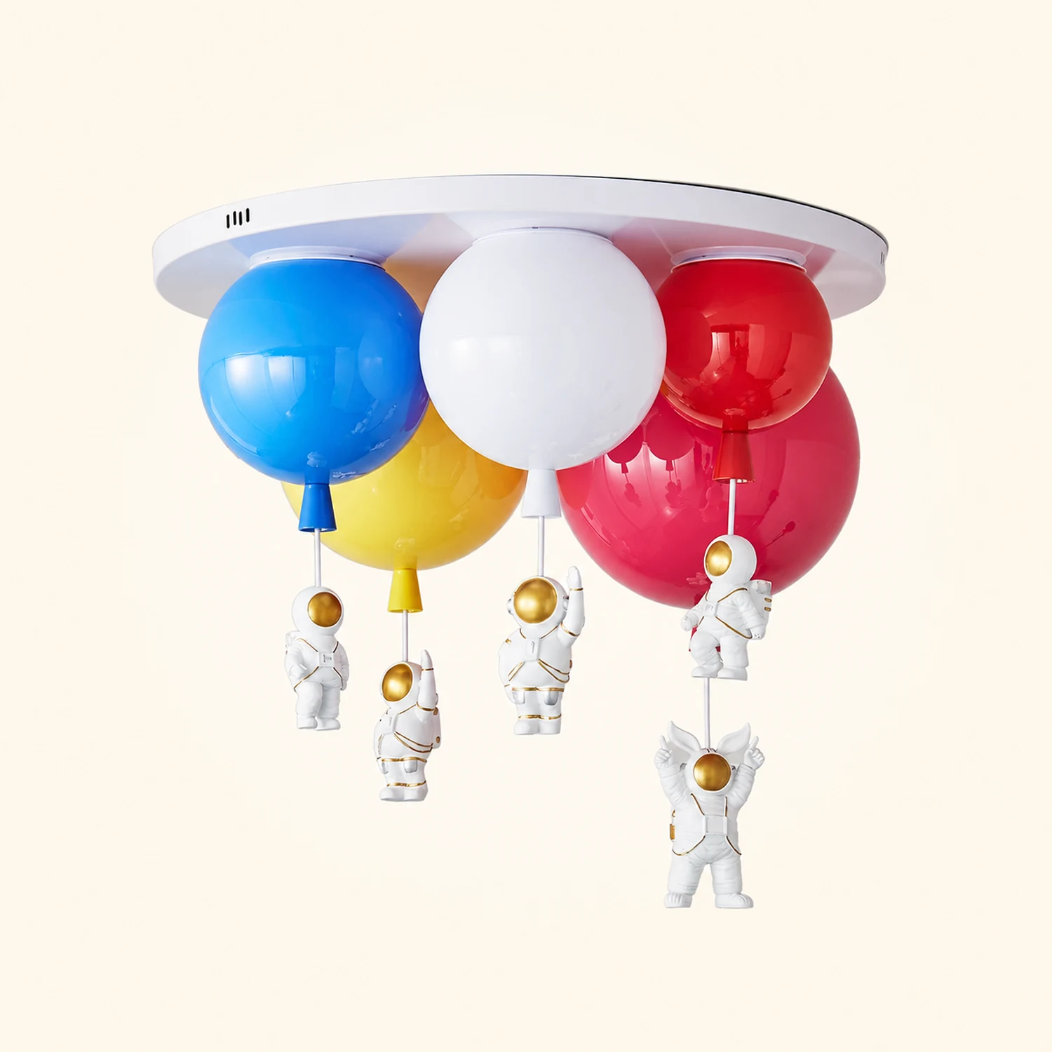 Astronaut Glossy Balloon Ceiling Lamp - Lumpaz
