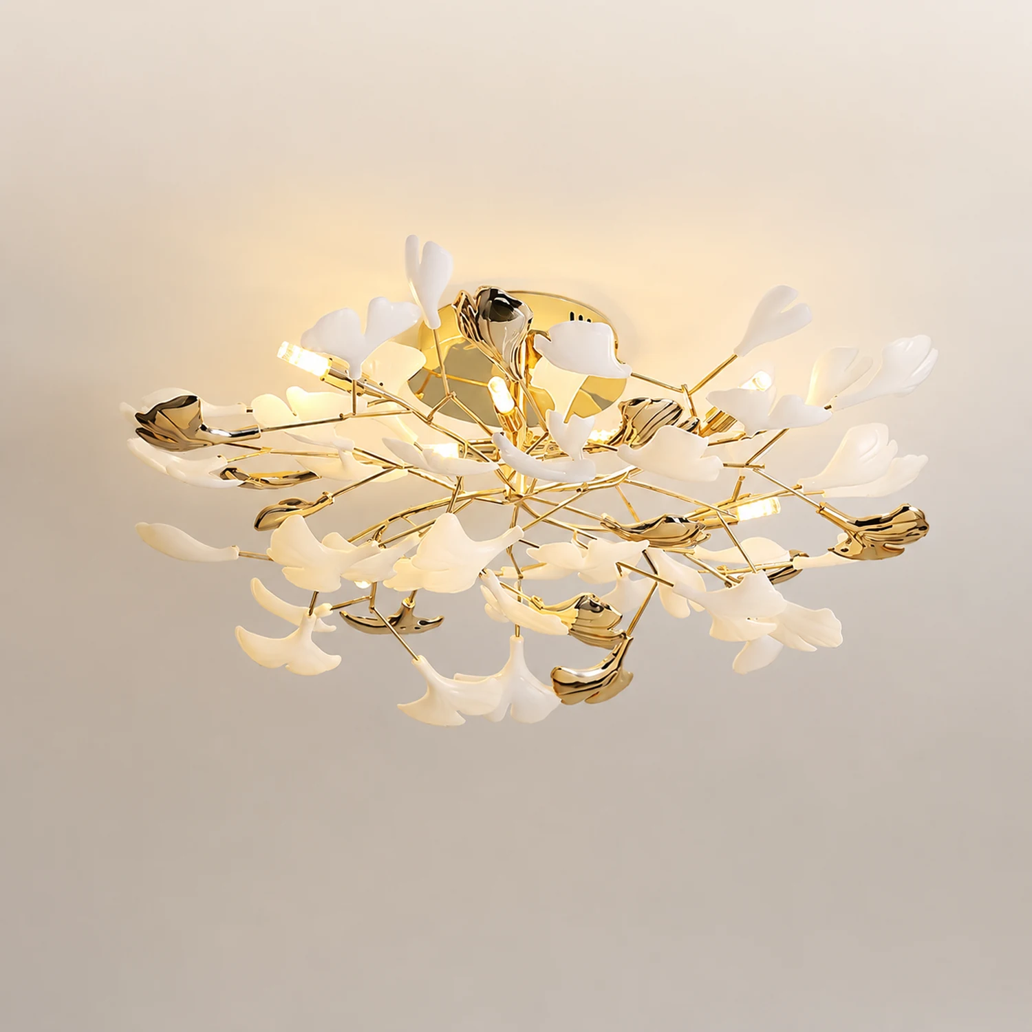 Gingko Rotating Ceiling Lamp - Lumpaz