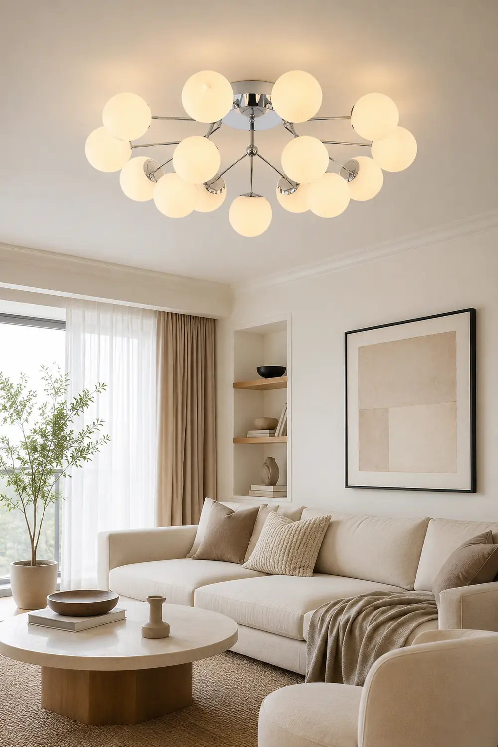 Glass Balls Cluster Ceiling Lamp - Lumpaz